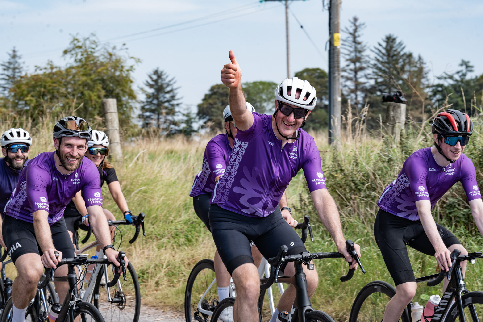 Charity Partner Heather’s Heroes Celebrates £350,000 Fundraising Trio Triumph