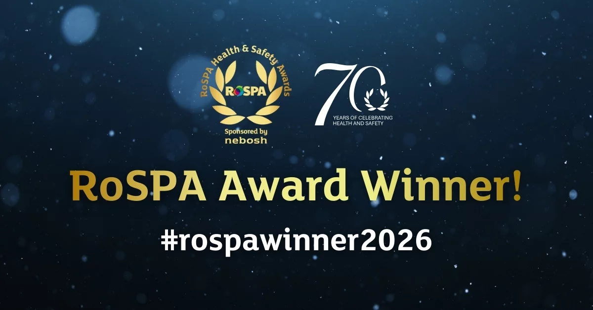 RSE recognised for H&S excellence at RoSPA awards.